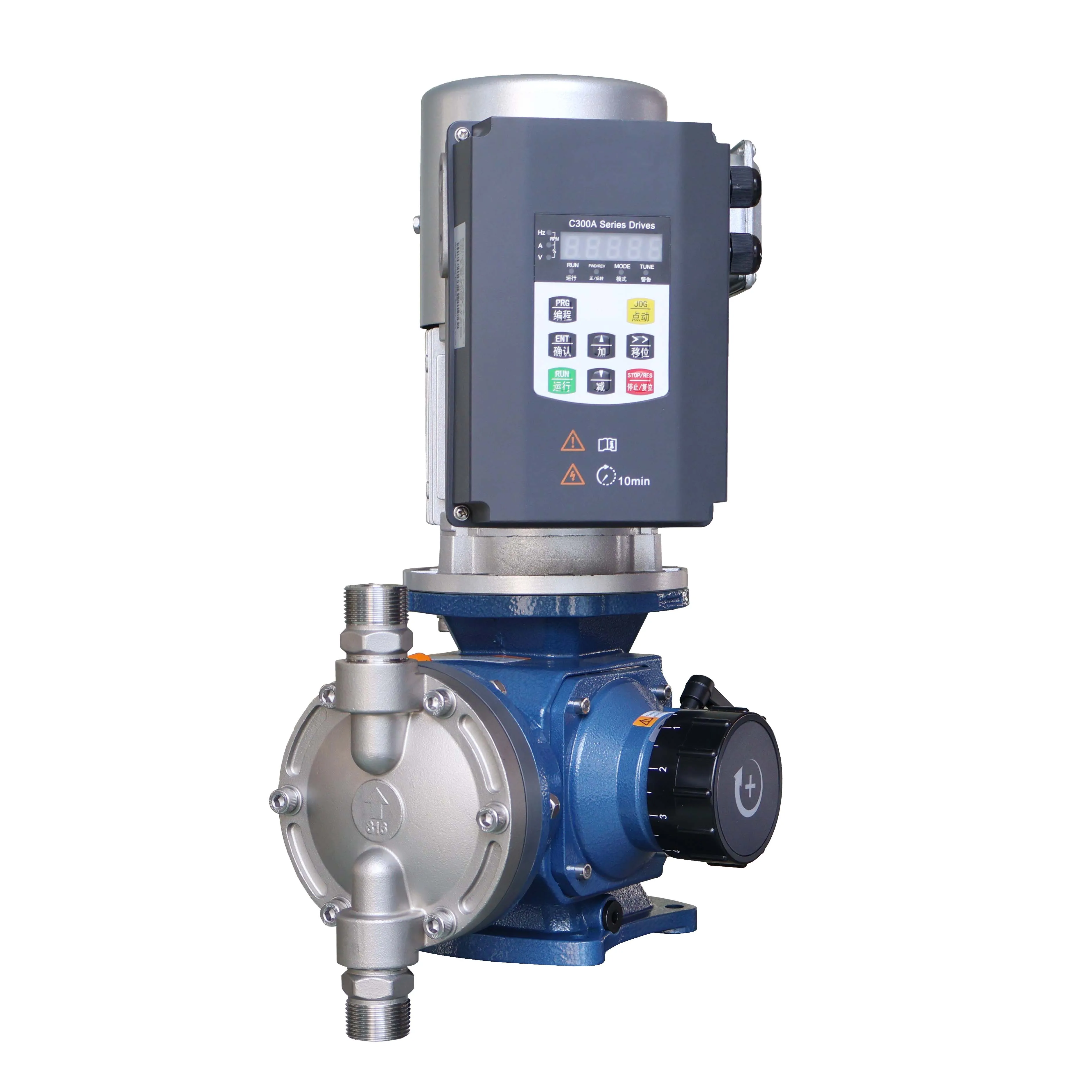 

Механический дозирующий насос FLOLINK серии KB из ПВХ, ПВДФ и нержавеющей стали для химикатов и кислот, антикоррозийный