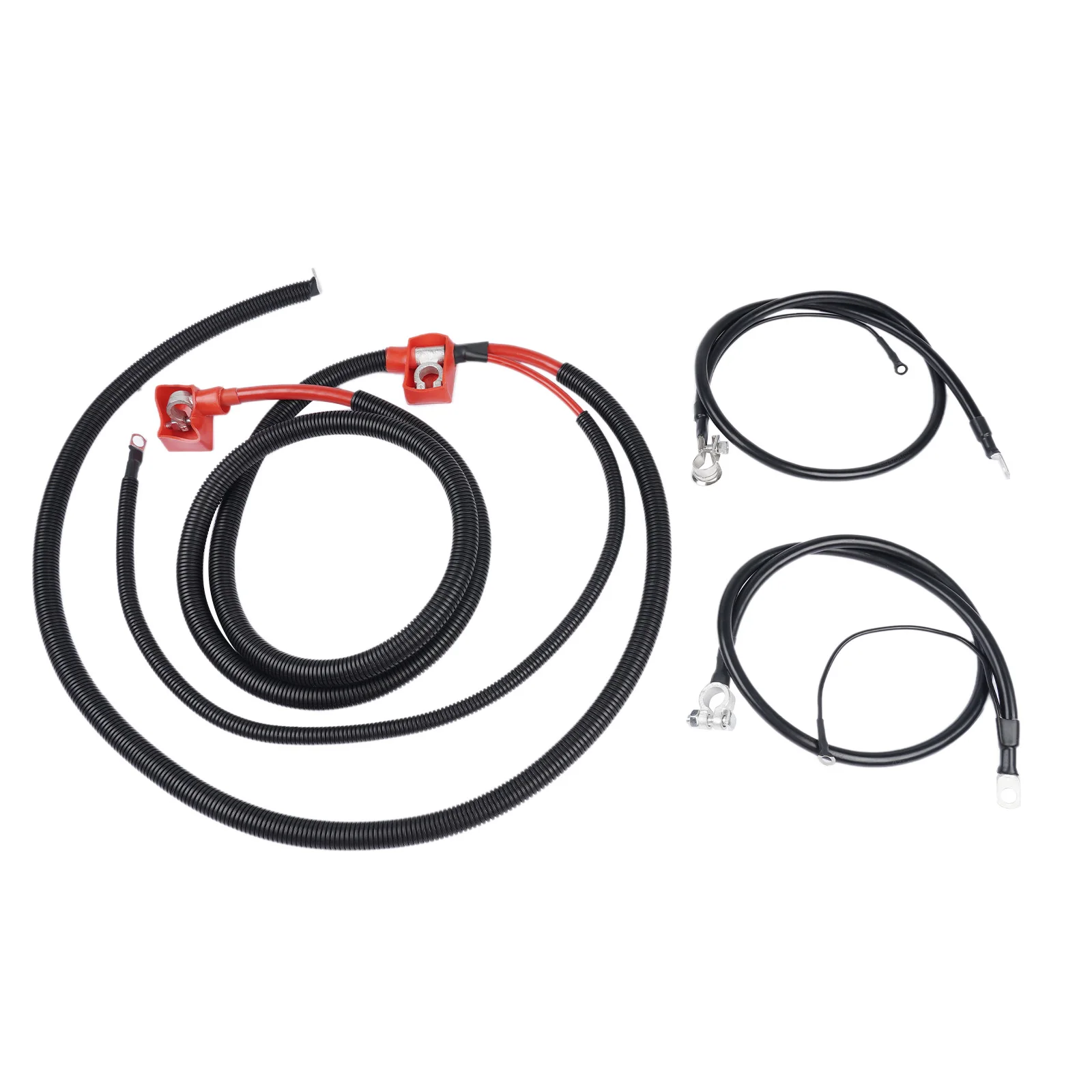 AP03 Positive & Negative Starter Battery Cable Kit for Ford F-250 F-350 7.3L Diesel 1994-1997 F5TZ14301A F5TZ14300B view 5