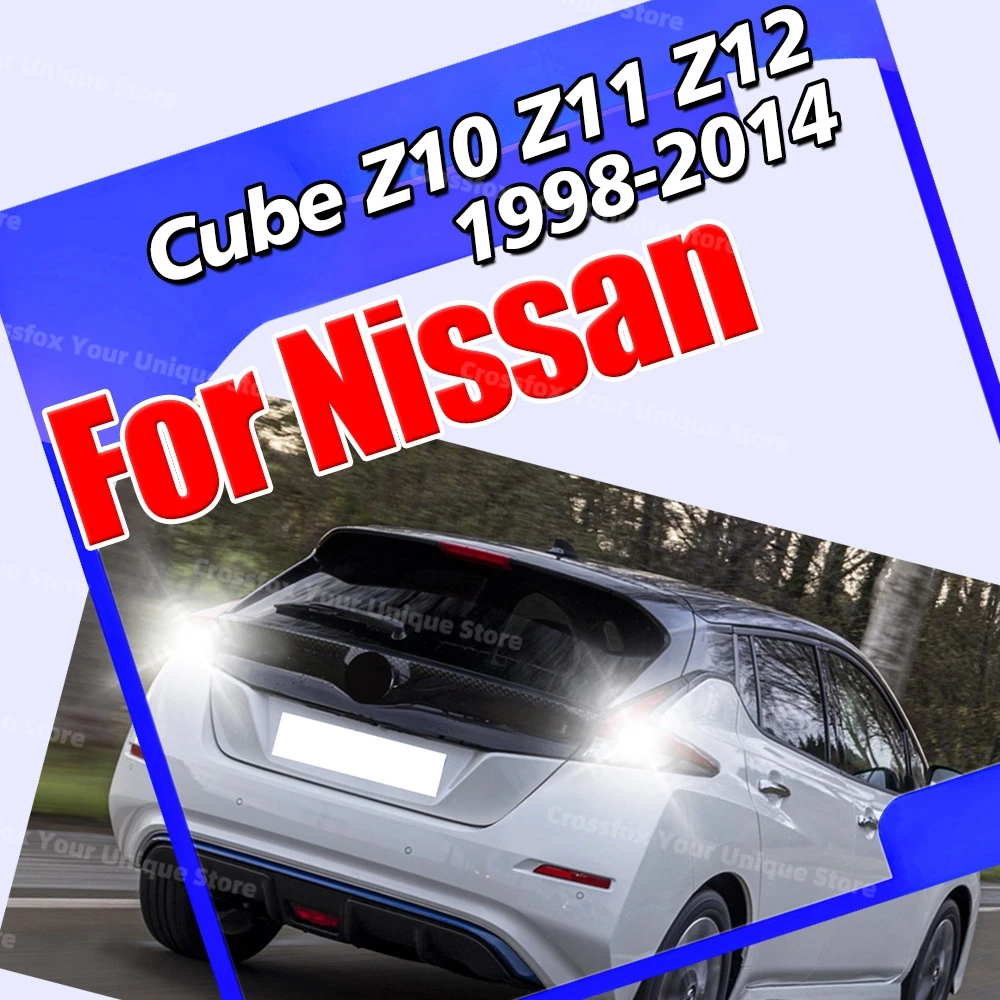 

2Pcs W5W T10 Car LED Bulbs License Plate Lamp For Nissan Cube Z10 Z11 Z12 1998-2009 2010 2011 2012 2013 2014 Car Interior Lights