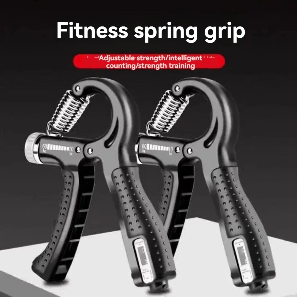 Grip Strength Grips Men'S Professional Training Arm Hand Strength Rehabilitation Stress Reduction Wrist Count Adjustable Grips image 2