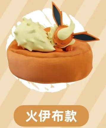 Hot Sale Pkm Eevee Sleeping Position Series Blind Box Sylveon Umbreon Flareon Jolteon Anime Desktop Decoration Model Toy Gift image 3
