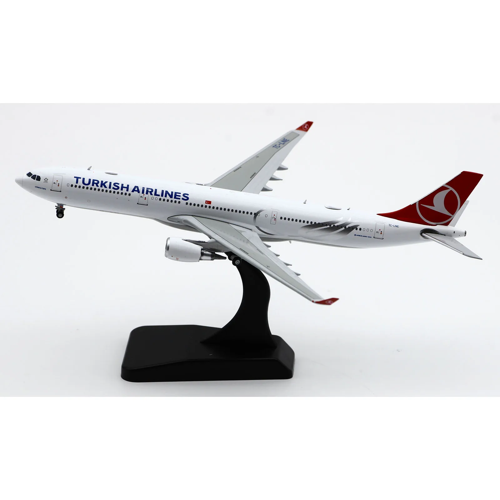 EW4333013 Alloy Collectible Plane Gift JC Wings 1:400 Turkish Airlines Airbus A330-300 Diecast Aircraft Jet Model TC-LNE