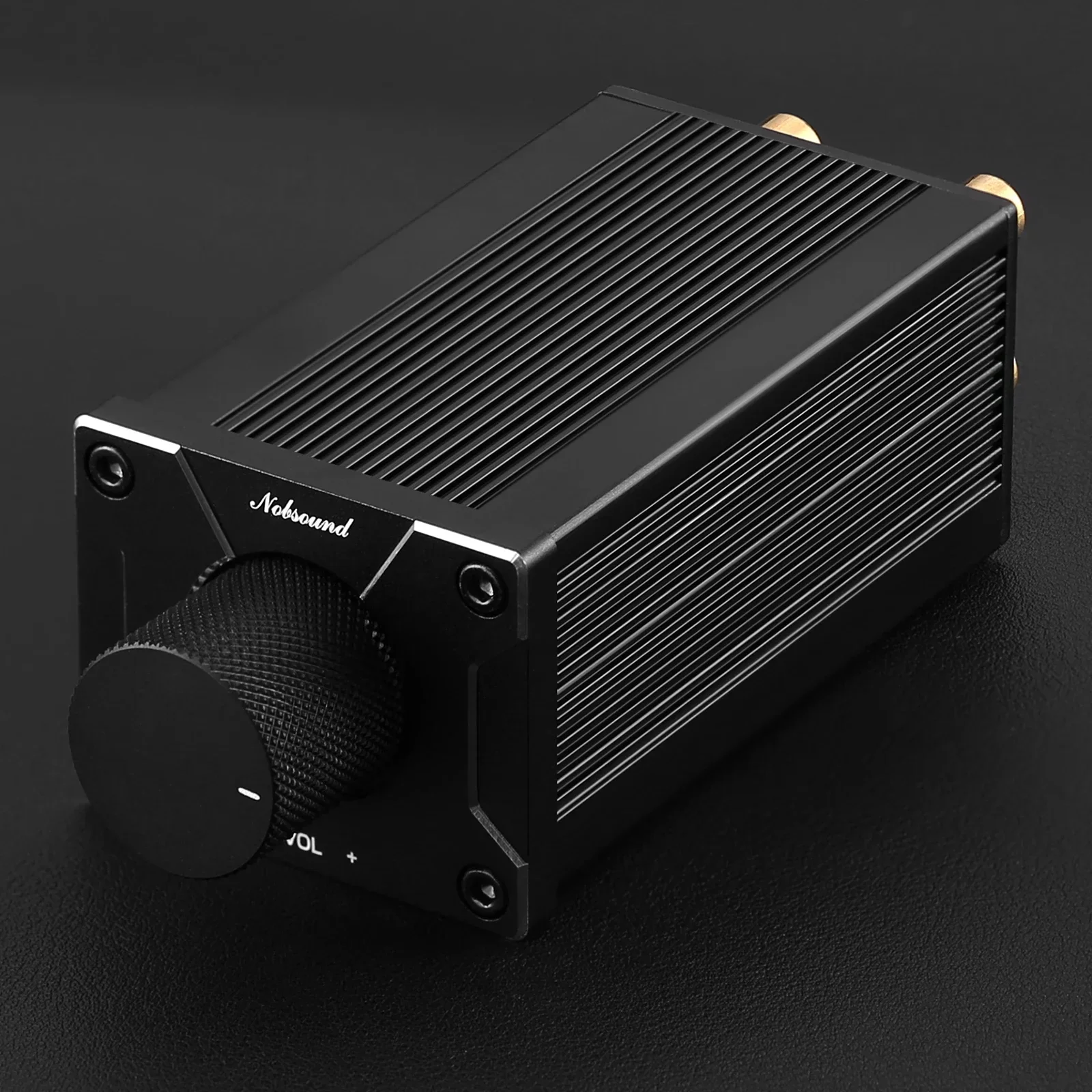 Nobsound 고정밀 패시브 프리앰프 볼륨 컨트롤러 HiFi 프리앰프는 전력 증폭기 또는 액티브 스피커와 일치합니다.