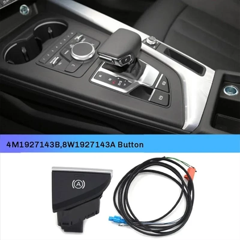 

Автомобильные аксессуары A2UC для 4 месяцев 2016-2025 гг. 8W1927143A 4M1927143B Кнопка помощи при спуске с холма с заменой жгута