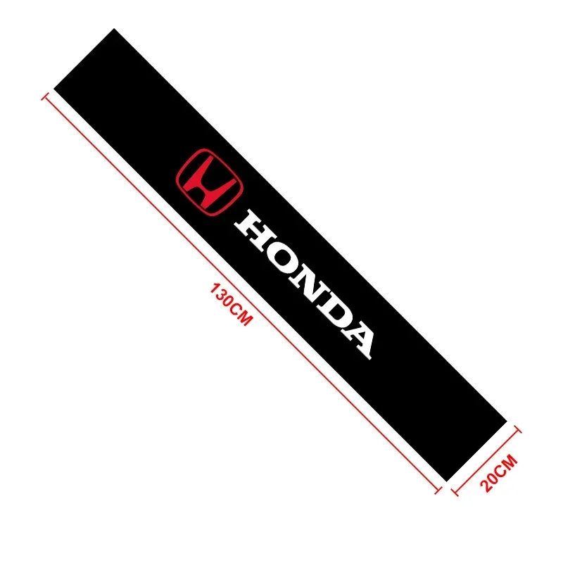 New Car Front and rear windshield shade decorative sticker For Honda Accord Odyssey Civic CRV Inspire Envix HRV Car Accessories