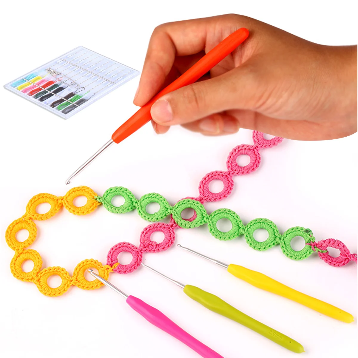 

Sewing Kit Portable Multifunction Sewing Needle Thread Stitch Tools Set Travel Home Use Storage Box Stitch Tools