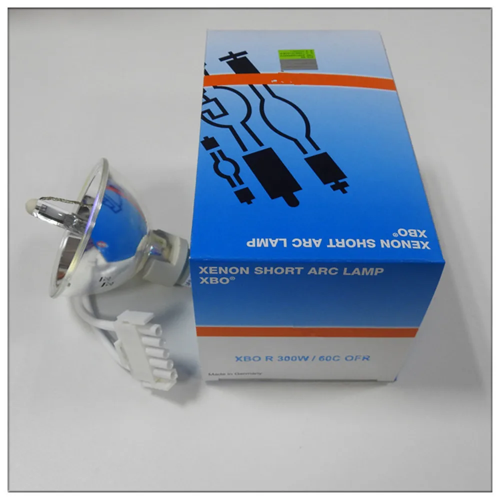Lámpara de arco corto de xenón XBO R 300W/60C Conmed LS7501/LS7500 endoscopio fuente de luz fría bombilla proyector ZEISS OPMI PENRERO microscopio