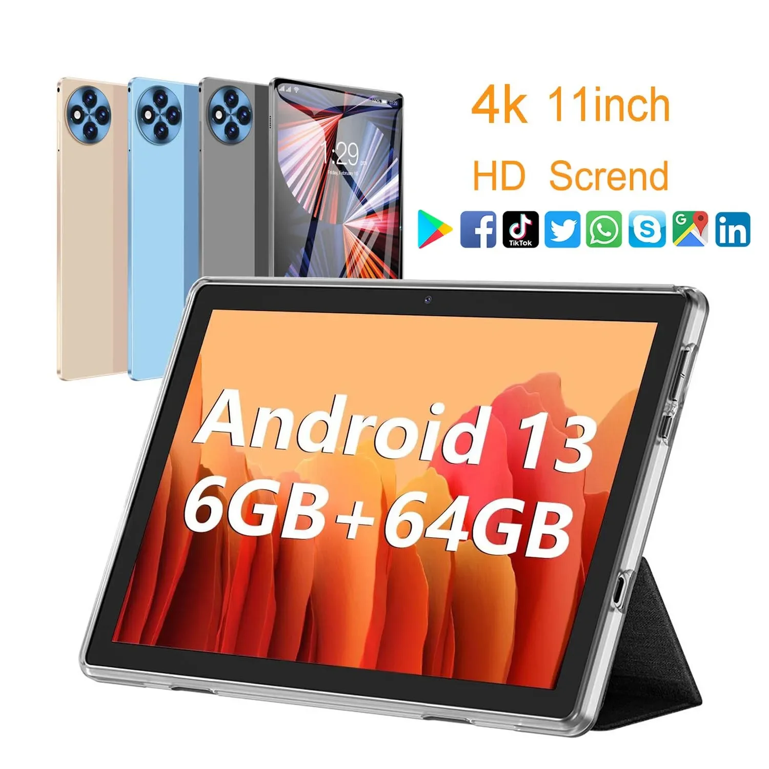 

NEW Xioami Matex 15 Pro Global Version Tablets PC Android 14 16GB+1TB Snapdragon888 10000mAh 4G/5G 11 Inch WIFI HD 4K Mi Tablets