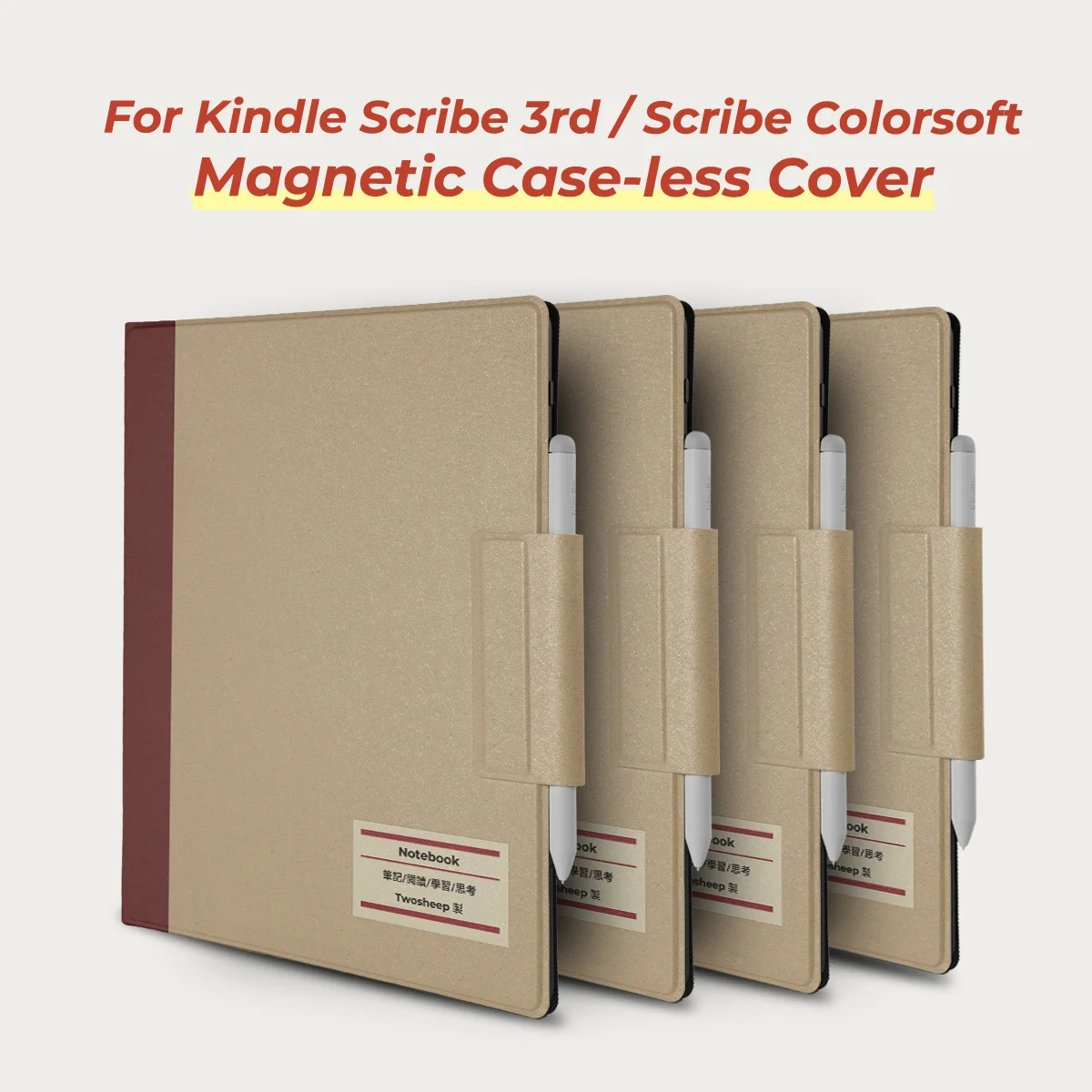 �y�Z�[�����ztwosheep �N���V�b�N�m�[�g�u�b�N���C�R�A�P�[�X Kindle Scribe 11�C���` 2025 Scribe Colorsoft �I�[�g�E�F�C�N �y���z���_�[ �X�^���h �V�F���Ή�