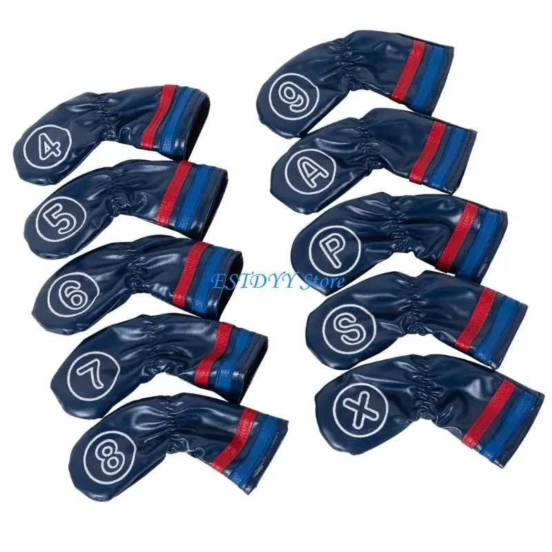 G6DE Quickly Release Golf Irons Head Cover Number Light weight Universals For Practice And Tournaments