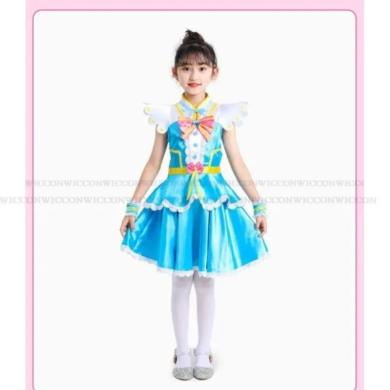 2025년 11월 캐치! 로미 애니메이션 만화 공주 코스프레 의상 롤플레잉 할로윈 파티 소녀 핑크 드레스 키즈 팬시 슈트
