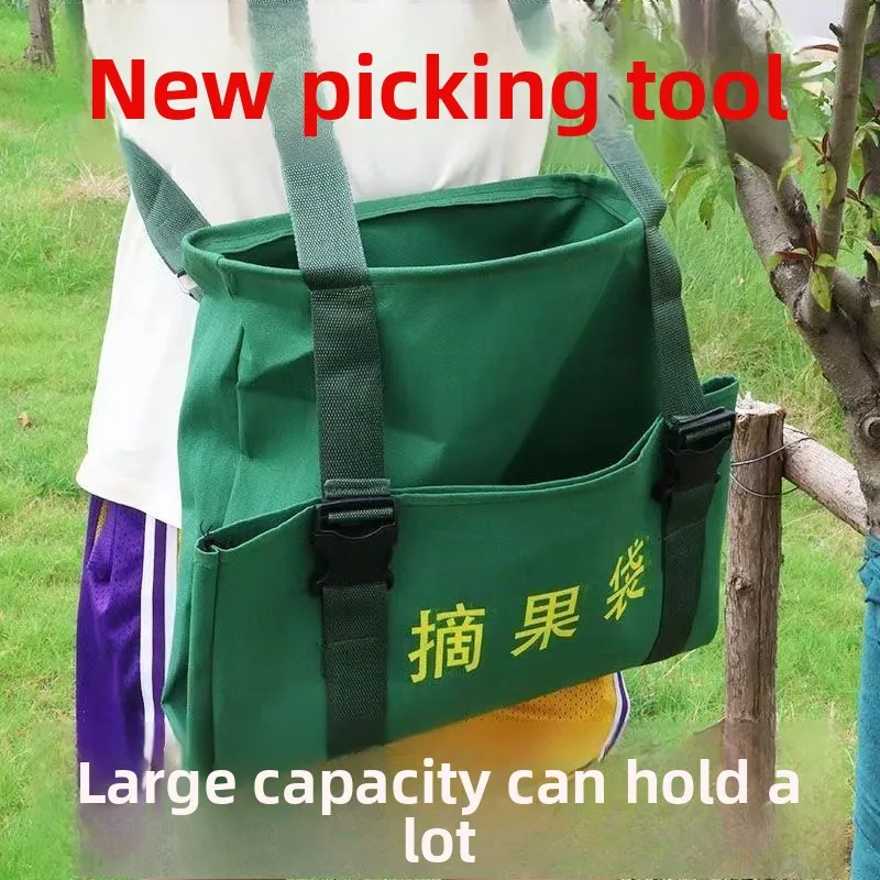 Fruit Picking Artifact Apple Picking Wrapped in Affordable Canvas Orchard Fruit Picking and Unloading Special Bag