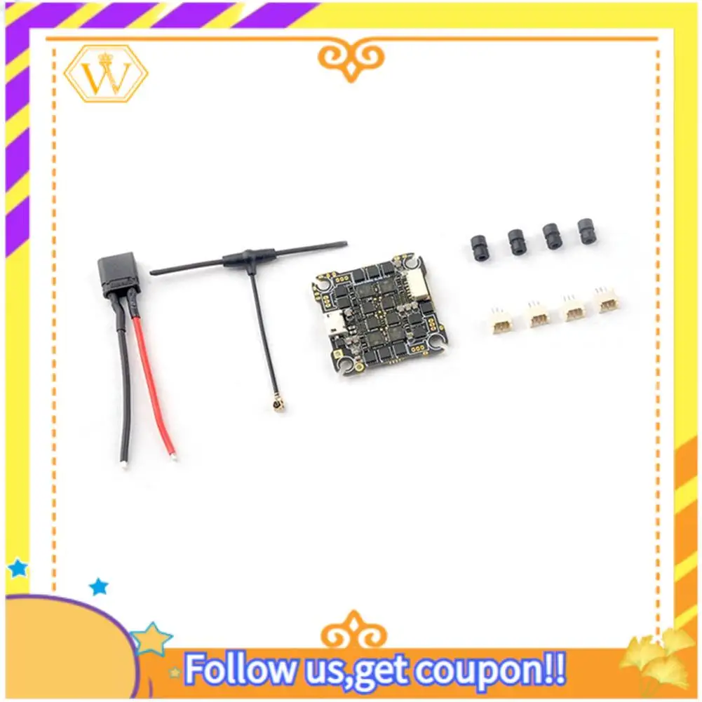 

Latest-Superf405hd ELRS AIO 3In1 Flight Controller Built-In 20A ESC UART 2.4G ELRS RX 2-4S 25.5X25.5Mm For FPV Whoop Drone