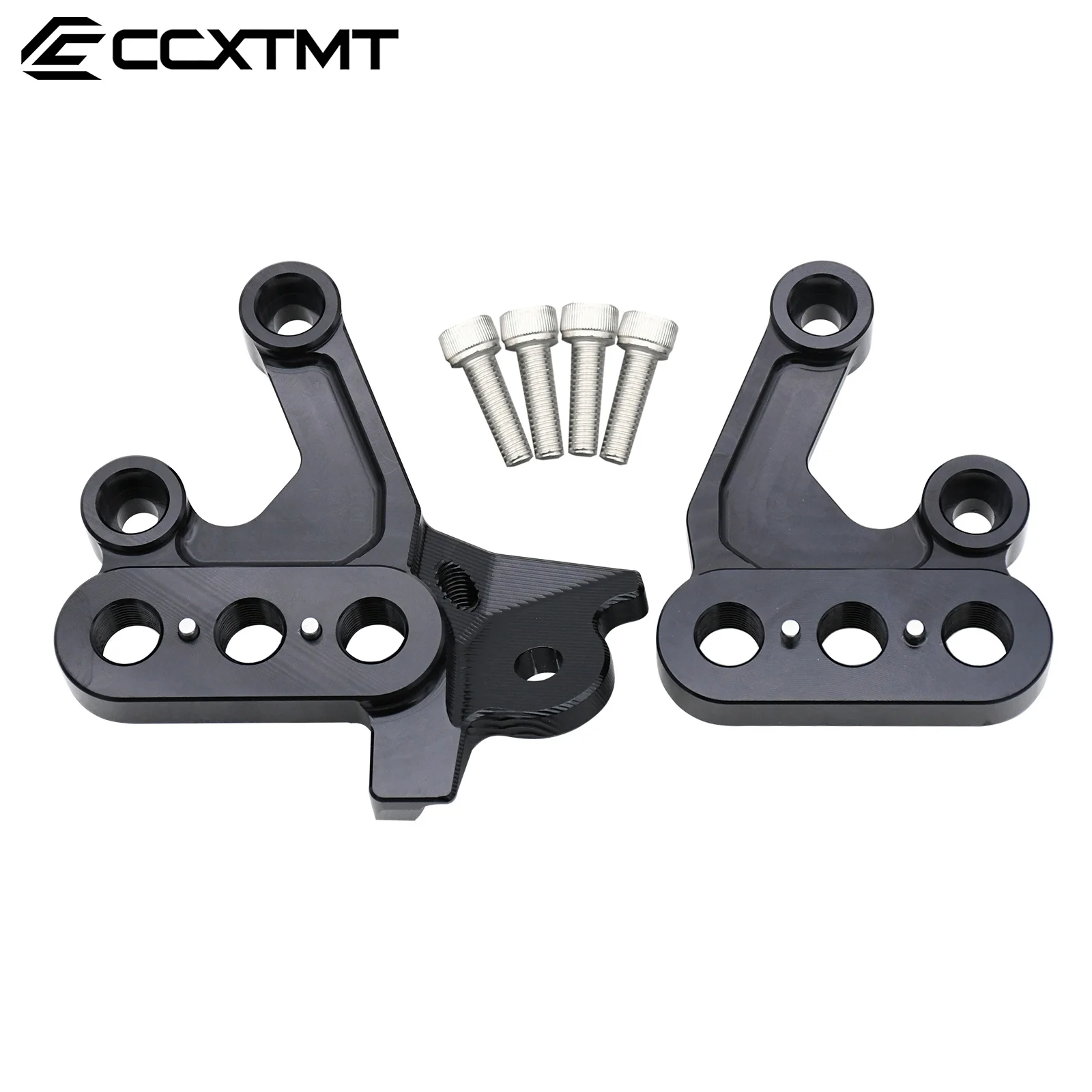 Electric Motocross CNC Foot Pegs Fixing Bracket Rests Pedal Mount Support Bracket For Surron Light Bee X S For Segway X160 X260 image 3
