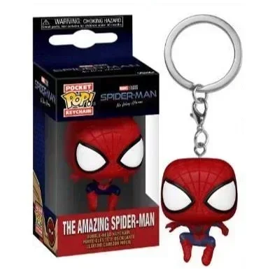 NEW Funko POP Keychain Aquaman Marvel Spider Man Zombie Thor Harry Quinn Umbrella Academy Claus Children's Doll Model Toy Gifts view 2