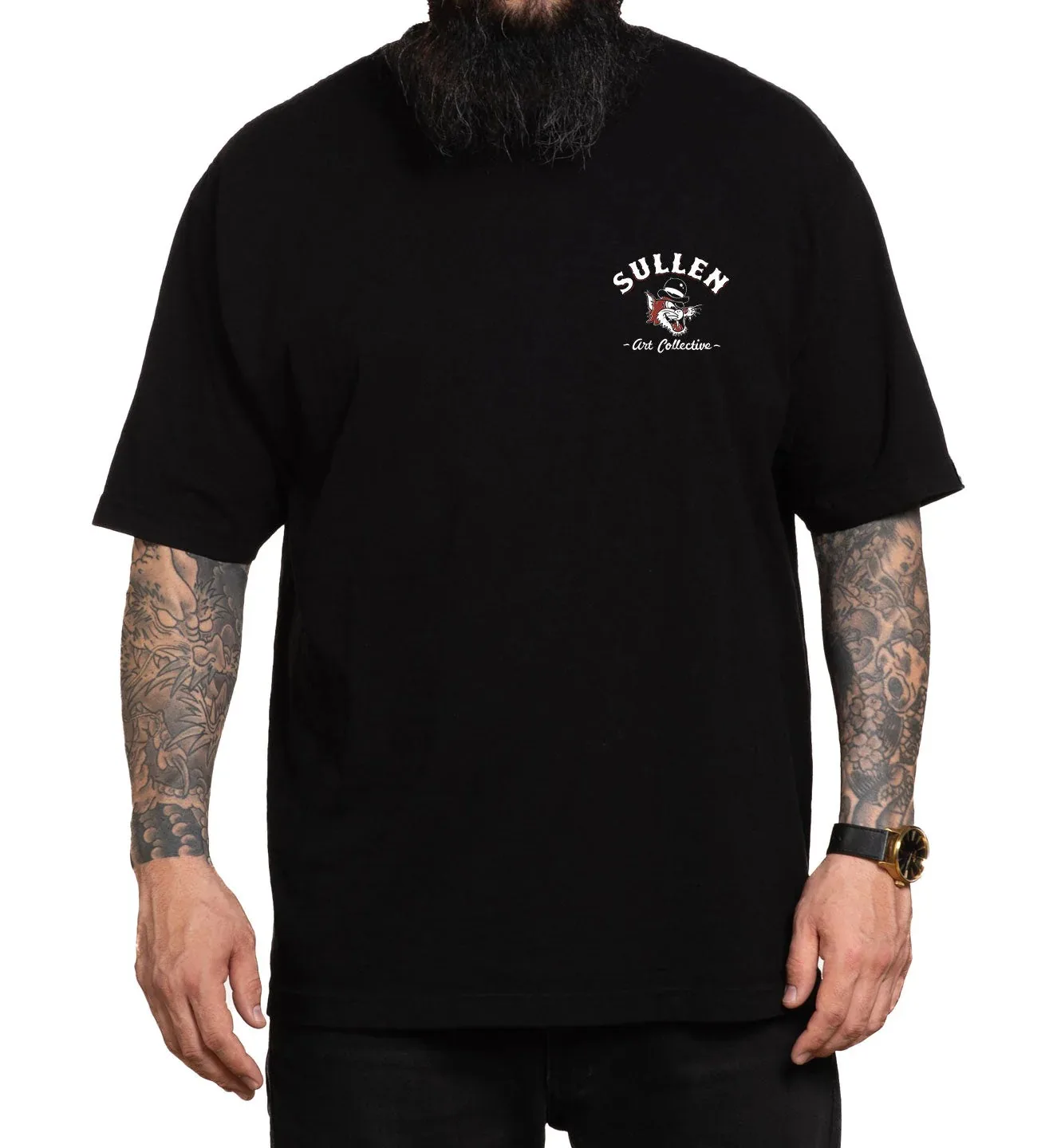 وشم القراصنة القط - هذا لن تؤذي قطعة - تي شيرت كبير الحجم بطول 1 طن فاخر مخصص لكل من الرجال والنساء قميص Y2k