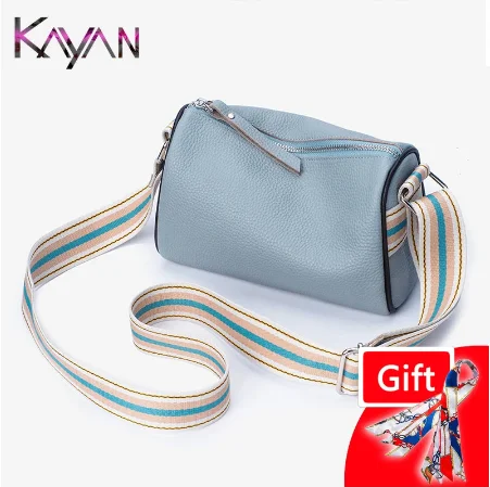 Fashion Genuine Leather Women\'s Crossbody Shoulder Bag for Female handbag Casual Ladies Underarm Sling Bag Square Bag Zipper