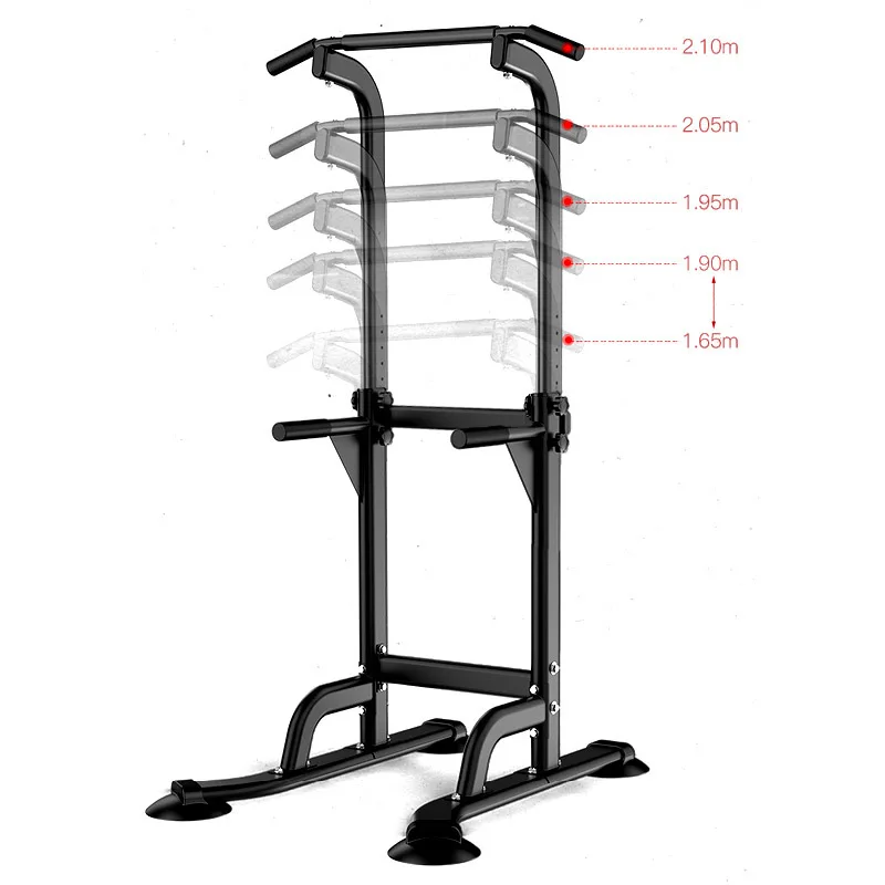 Supro Professional Cardio Gym Fitness Pull Ups and Dips Station Pull up and Dip Assist Station
