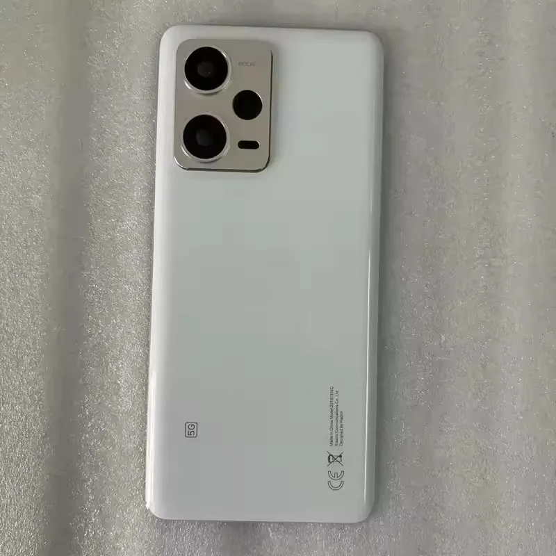 Cubierta Trasera de Vidrio para Batería con Lente de Cámara para Xiaomi Redmi Note 12 Pro+ 5G 12Pro Plus