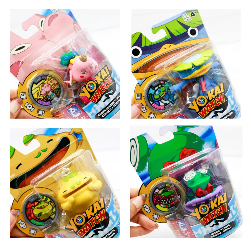 حقيقية هاسبرو يو كاي ساعة Jibanyan Komajiro Robonyan الهمس اللعب نموذج شخصيات كرتونية جمع الأطفال هدية عيد ميلاد الحلي #6