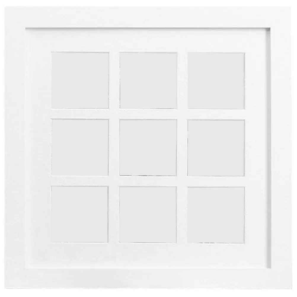 Square Photo Frame – Sturdy DIY Picture Frame for Home, Bedroom & Living Room Decor, Perfect Gift