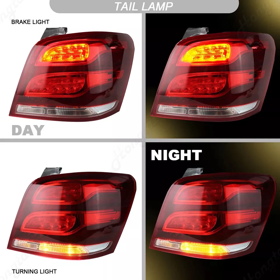 Taillight assembly For 2007-2015 Mercedes-Benz GLK 350 300 GLK/X204 LED Modify the brake lights, reverse the lights，turn signal - Image 5