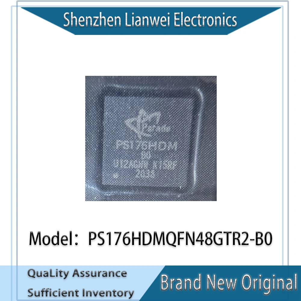 

100% New Original PS176HDMQFN48GTR2-B0 PS176HDM IC Chipset QFN-48