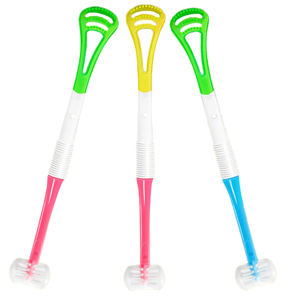 Baby Tongue Cleaner Adults Scraper for Oral Coating Kid Toothbrush