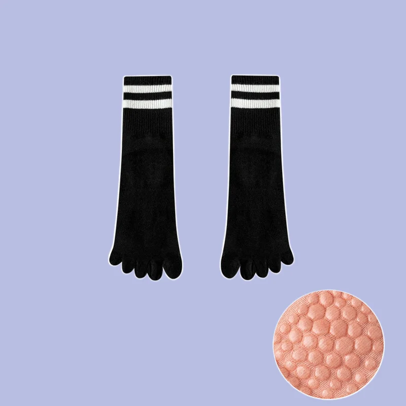 Chaussettes mi-tube respirantes pour femmes, fines, coordonnantes, chaussettes de yoga, automne, hiver, printemps, nouveau, 5/10 paires