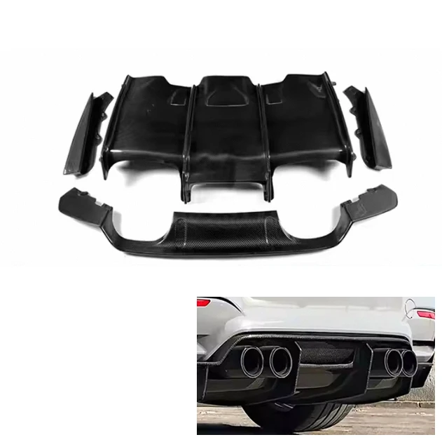 

PSM-style rear bumper for BMW F80 M3 F82 F83 M4 carbon fiber rear lip diffuser