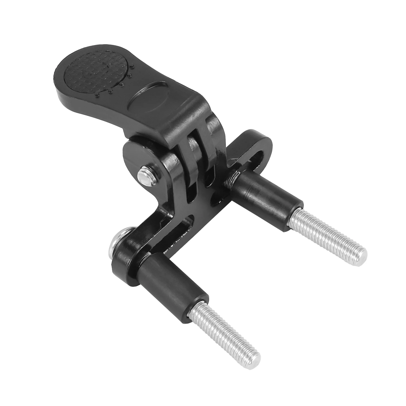 Bicycle Headlight Mount Adaptor for Stem Mount Cycling Front Light LED Lamp Holder Bracket Camera Type Connector