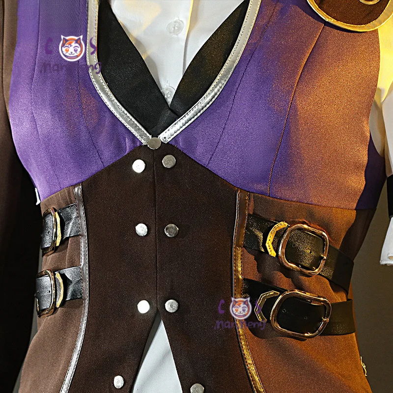 Arcano: League of Legends Caitlyn·Kiramman Cosplay LOL costume Festa Carnevale Accessori Prop Set Moda Uomo Donna uniforme