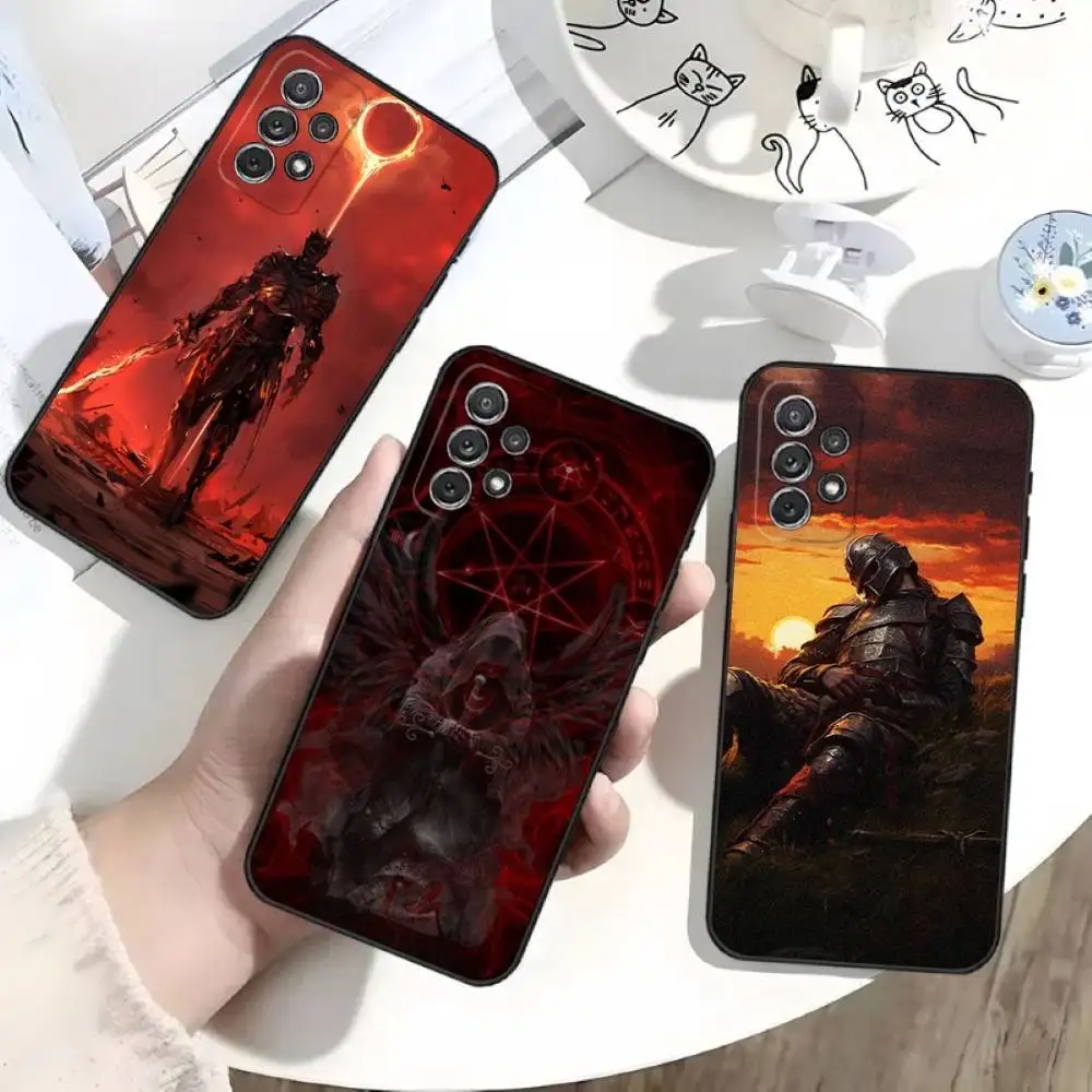 

Game D-DARK S-SOULS Phone Case For Samsung S25,S24,S21,S22,S23,S30,Ultra,S20,Plus,Fe,Lite,Note,10 Black Soft Shell
