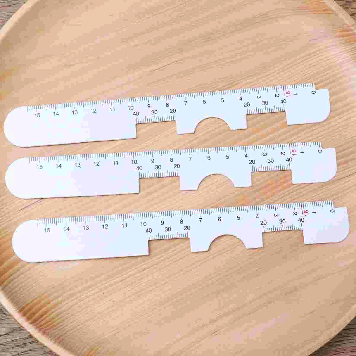10 Pcs Pupil Distance Measuring Instrument Glasses Tool Eye Ophthalmic Pd Ruler