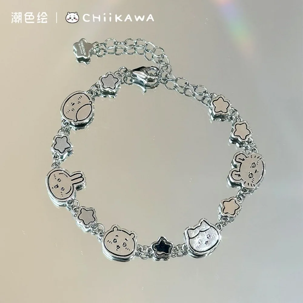 Nueva Pulsera Chiikawa Usagi, Adorno para Uso Diario, Accesorio Romántico y Elegante, Regalo Festivo para Novia, Regalo Decorativo