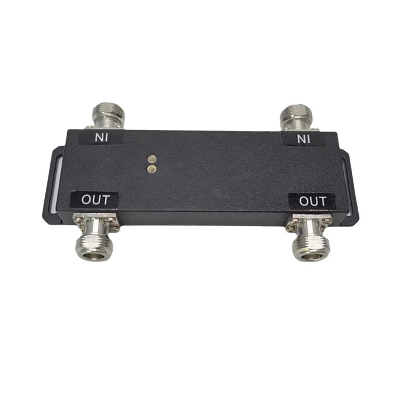 

Cavity Bridge RF 2-Input 2-Output 3Db Bridge N Female Same Frequency Combiner 790-3800Mhz Bridge