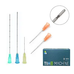 Canule émoussée pour remplisseurs d'acide hyaluronique injectables, fine médicale, micro canule stéréoscopique, 18G, 22G, 25G, 38mm, 50mm, 70mm