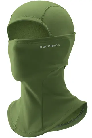 ROCKBROS Vintercykelmask Fleece Termisk Håller Varm Vindtät Cykelmask Balaklava Skidmask Fiske Skidmössa Huvudbonad 8 best sales RockBros-mask - №2