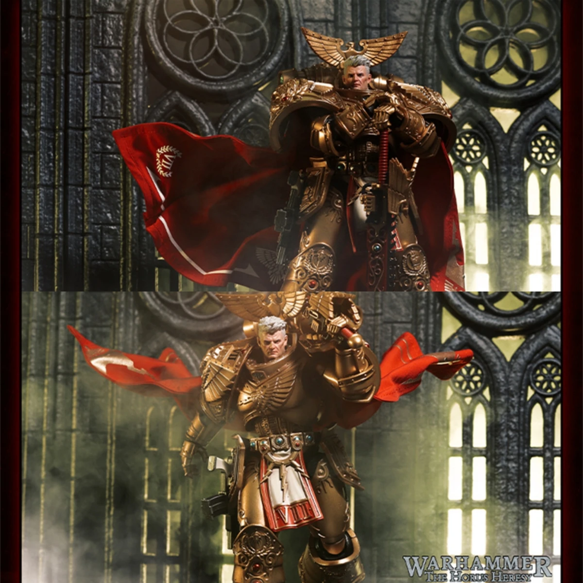 【 Nur Umhang 】 Warhammer 40k 3,75 kaiserliche Faust Roger Dorne, siebte Legion Geno plasma Cape Zubehör für Zoll Action figur