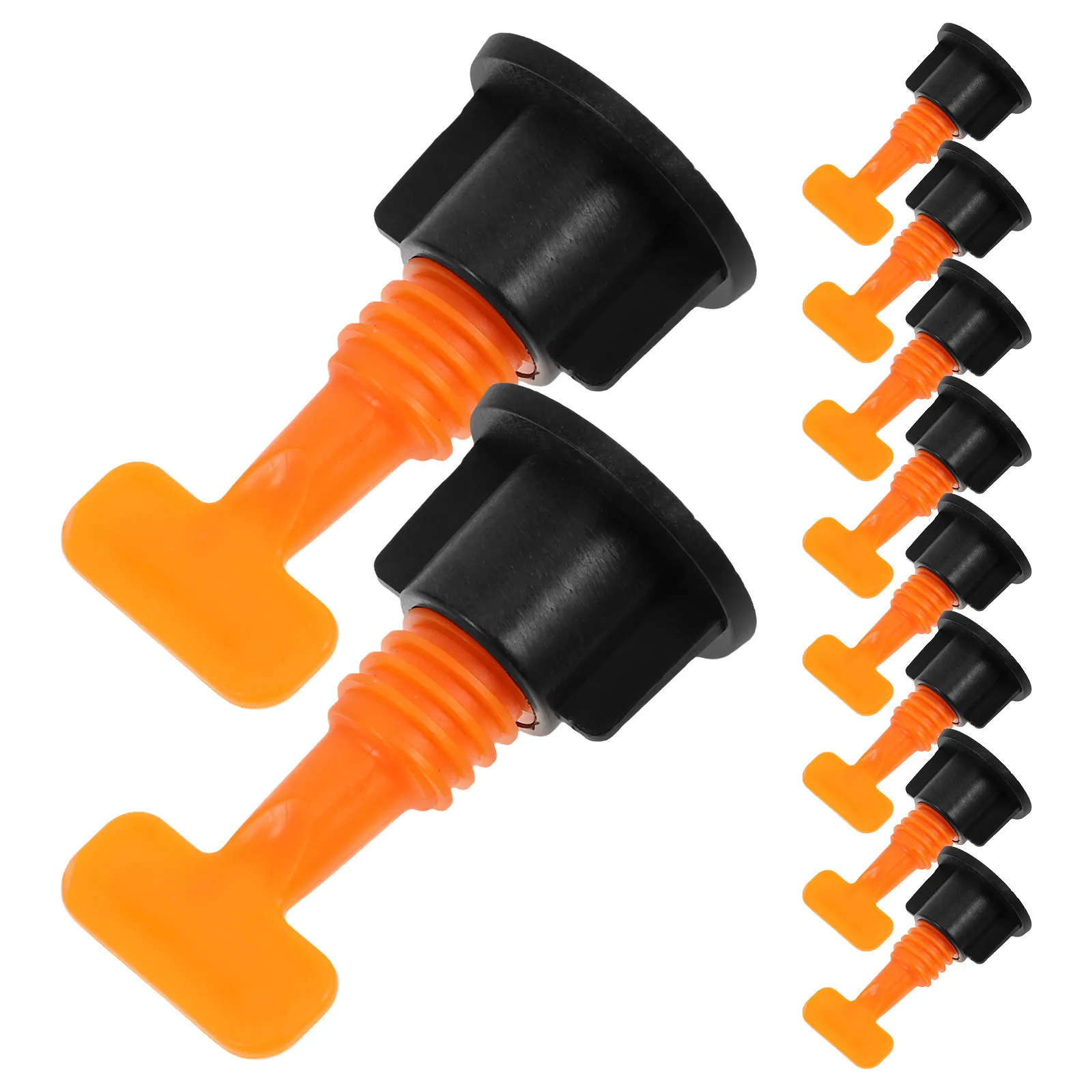 

50 Sets Type Tile Leveler Reusable Tiles Leveling System Spacer Tile Spacer Gasket Locator Construction Tools Supplies