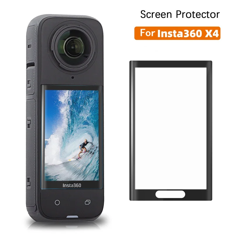 Screen Protective Film For Insta360 X4 Screen Protector full coverage anti scratch Protective For Insta 360 X4 Camera Accessores