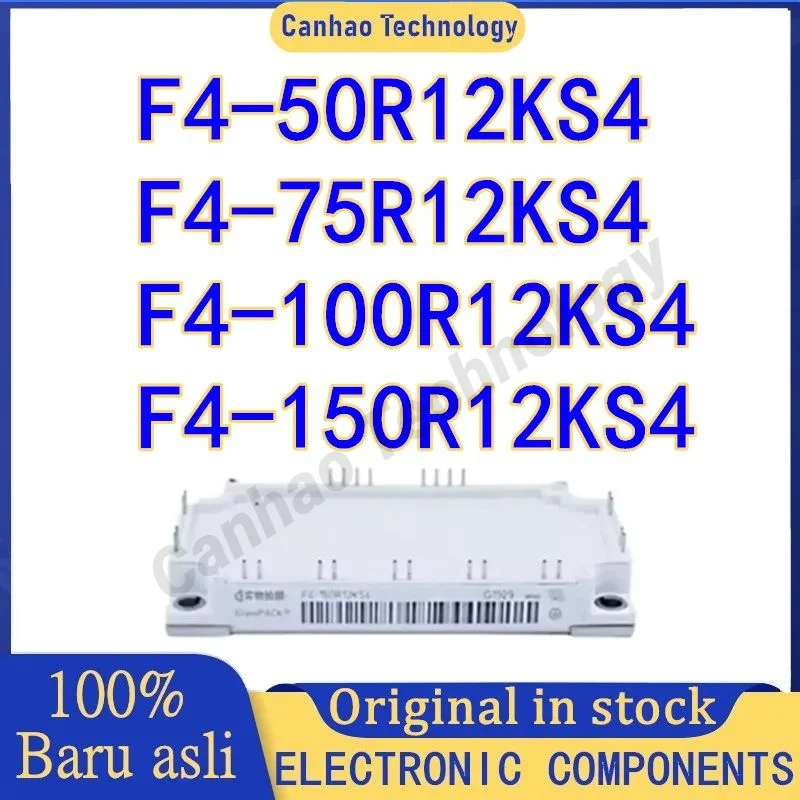 

New F4-100R12KS4 F4-150R12KS4 F4-50R12KS4 F4-75R12KS4 Original Power Module Integrated Circuits