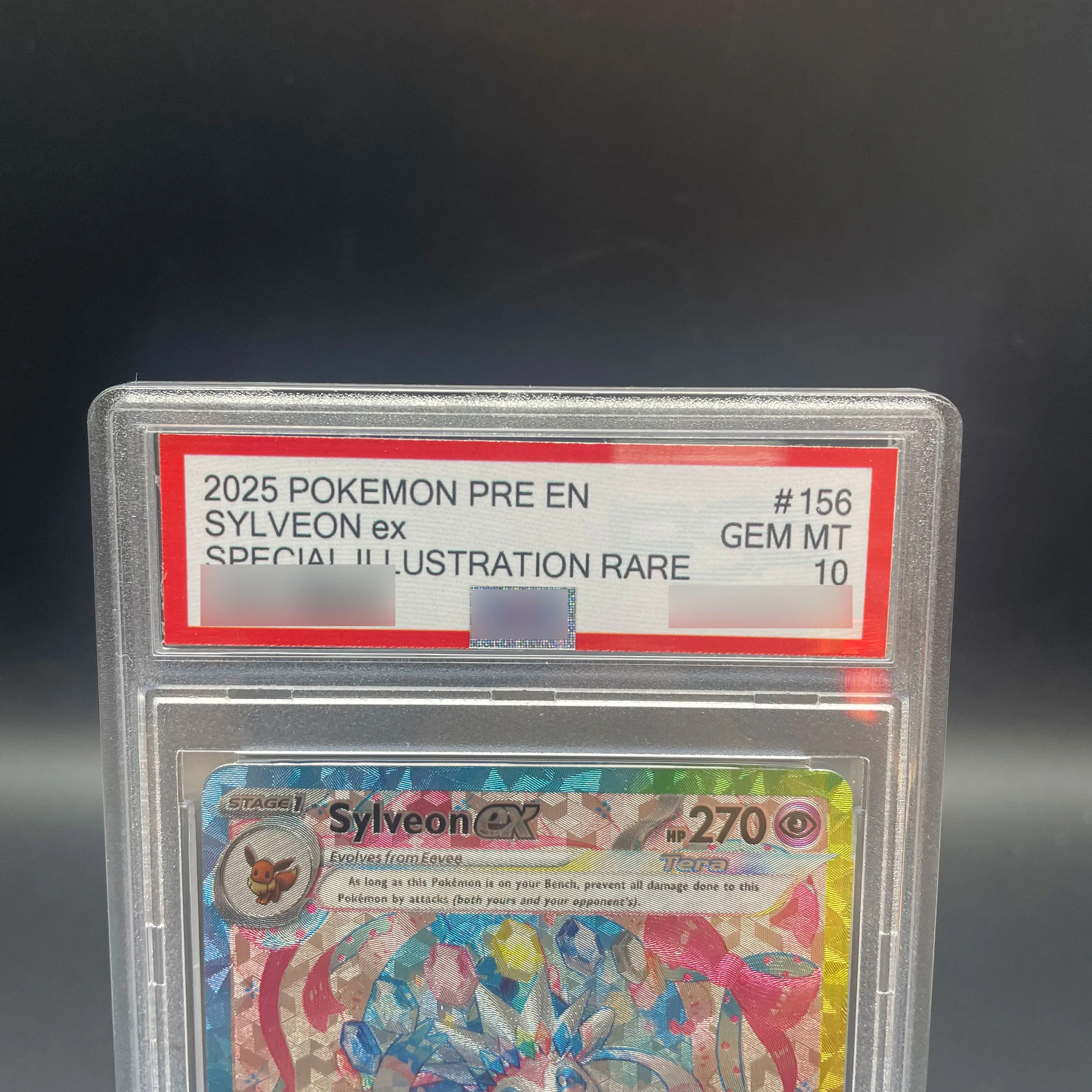 لتقوم بها بنفسك 1 قطعة Ptcg توضيح خاص نادر Sylveon Ex جمع بطاقة 10 نقاط تصنيف بطاقة النسخة الإنجليزية أنيمي بطاقة الألعاب هدية