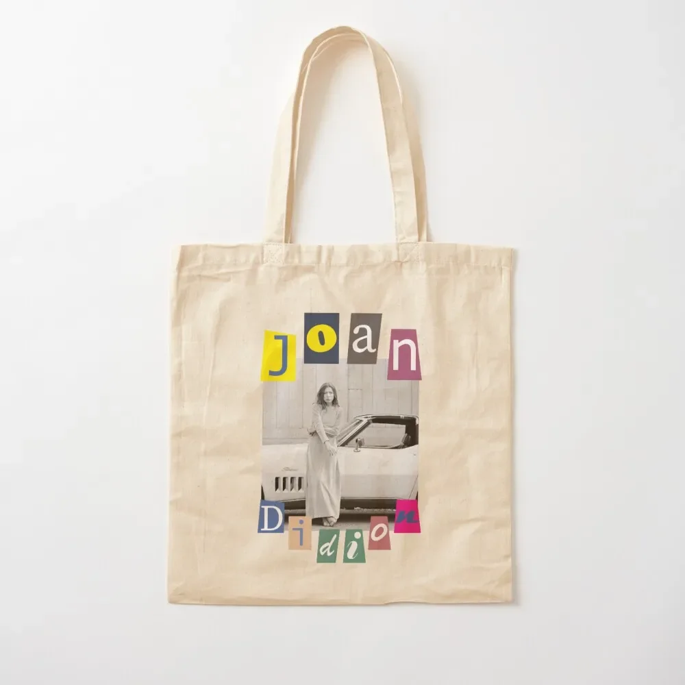 

Joan didion Tote Bag Women's beach bags Shopping bags Shopper handbag Canvas bag