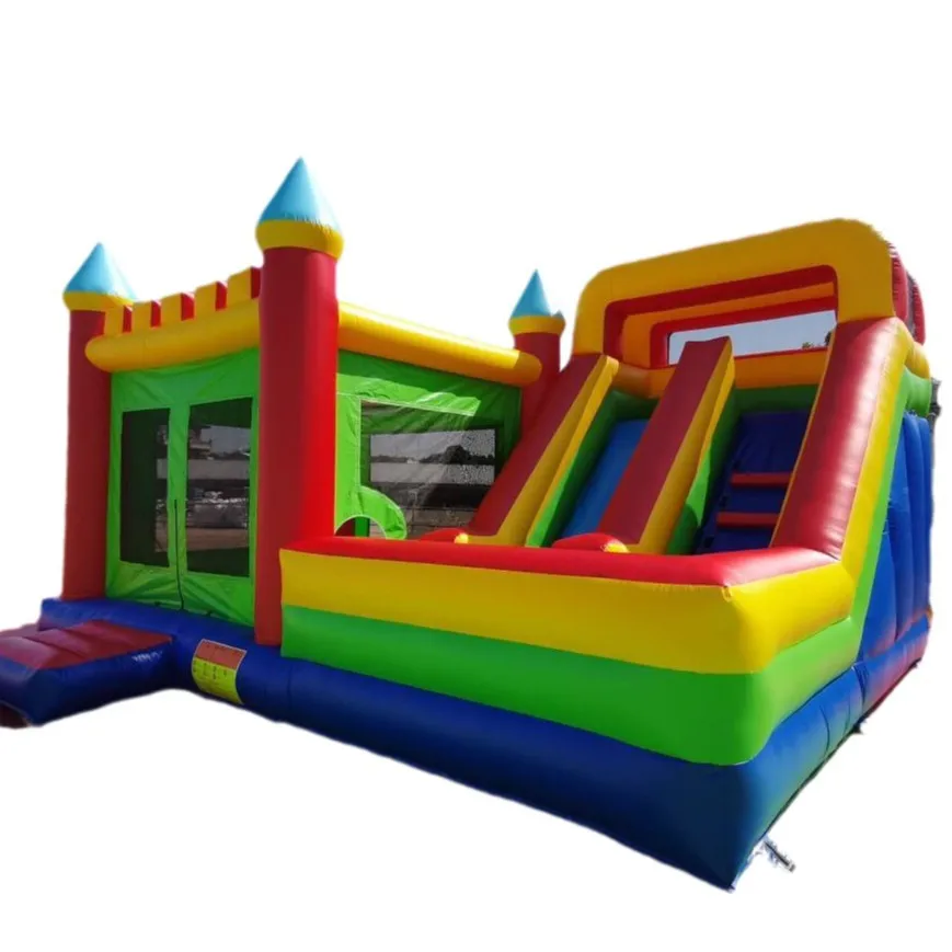 

Commercial Children's Inflatable Castle Is Approved For One Piece, Inflatable Trampoline Outdoor Square Stall Inflatable Castle