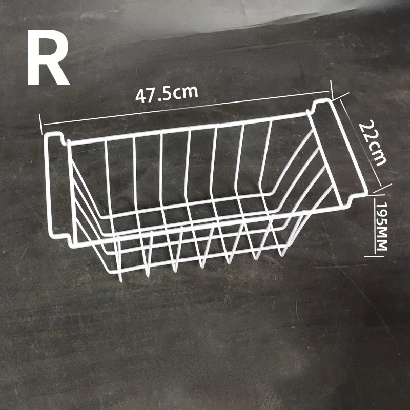 Chest freezer hanging storage baskets freezer baskets for refrigerator Food basket storage hanging basket