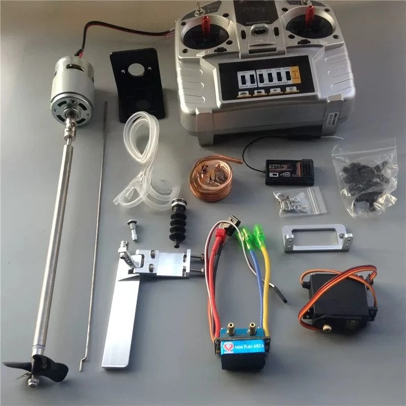 Remote control boat, full set, nest, net, remote control 500m for775 motor for 480A ESC