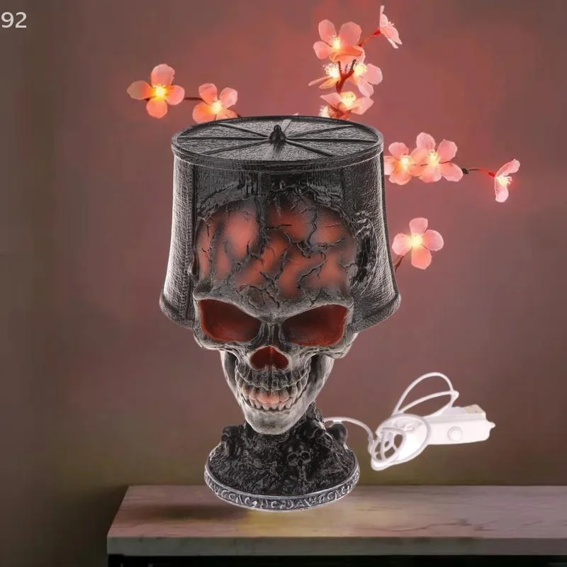 

Одновременная USB-лавовая лампа с черепом; Готические украшения на Хэллоуин; Настольные украшения со скелетом; Лучшие подарки