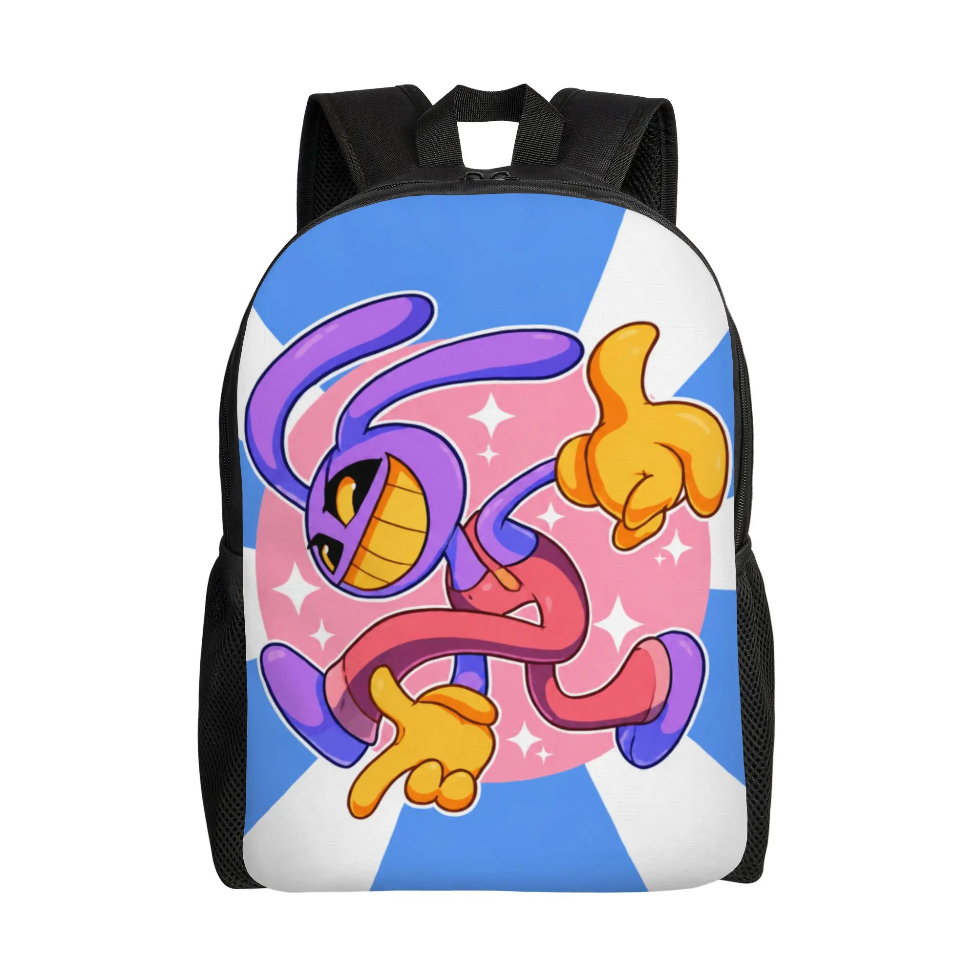 Jax Cartoon Digitals Circus Classical Backpack Gift Student  Daypack for Men Women Laptop Computer Shoulder Bag