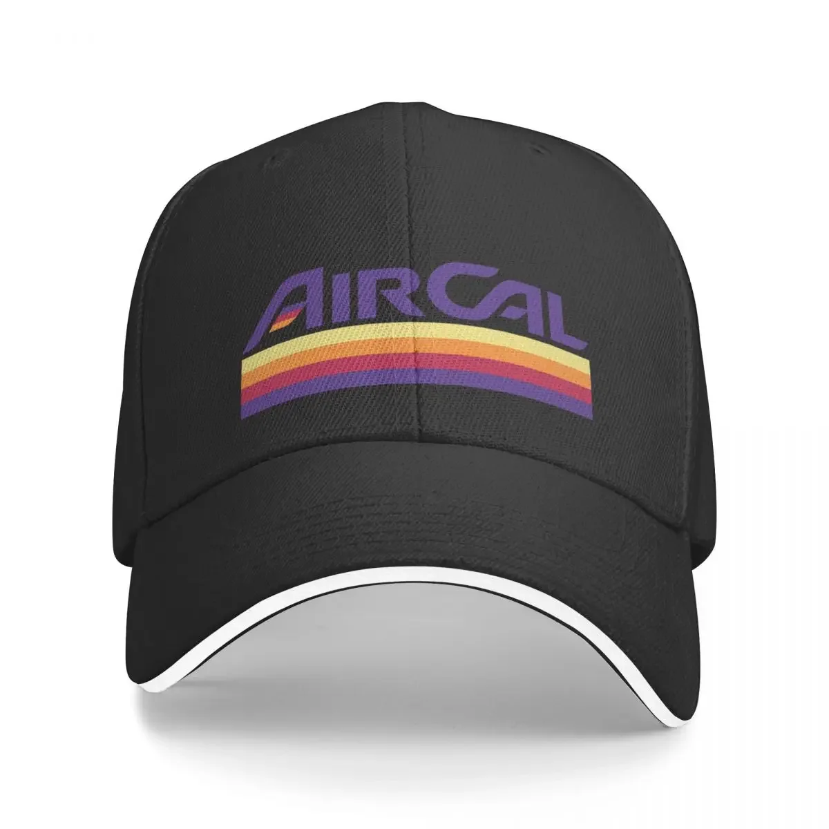 

Vintage Air Cal airline logo Baseball Cap western Hat Golf Hat Luxury Brand Caps For Men Women's